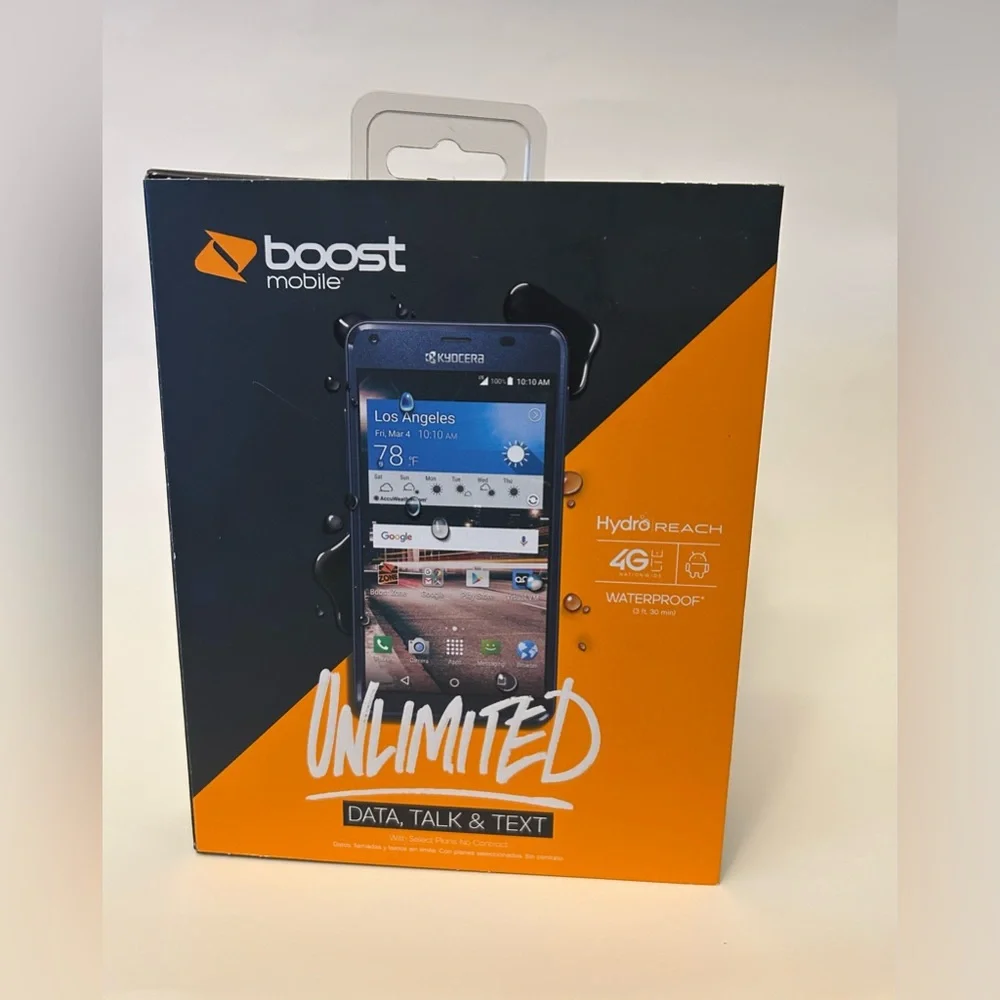 Boost Mobile Kyocera Hydro Reach Smartphone